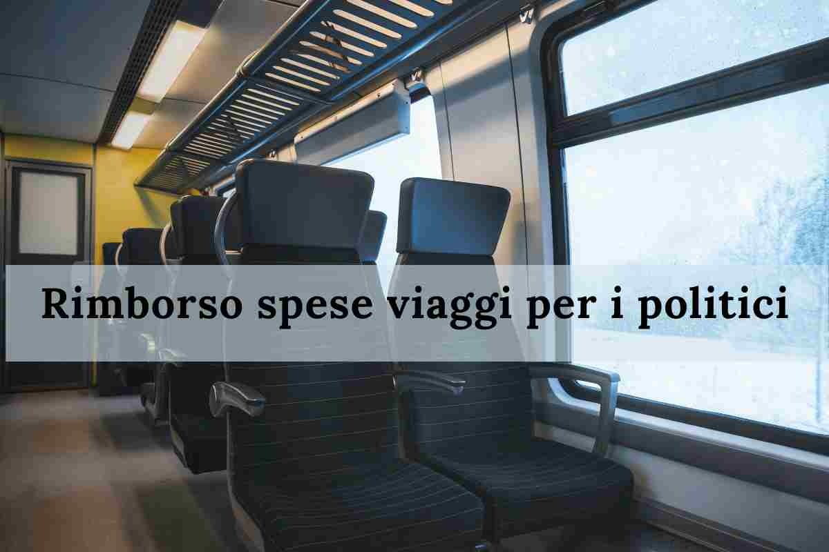 rimborso spese viaggi politici